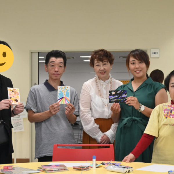 彩りの瞬間コラージュワークショップ