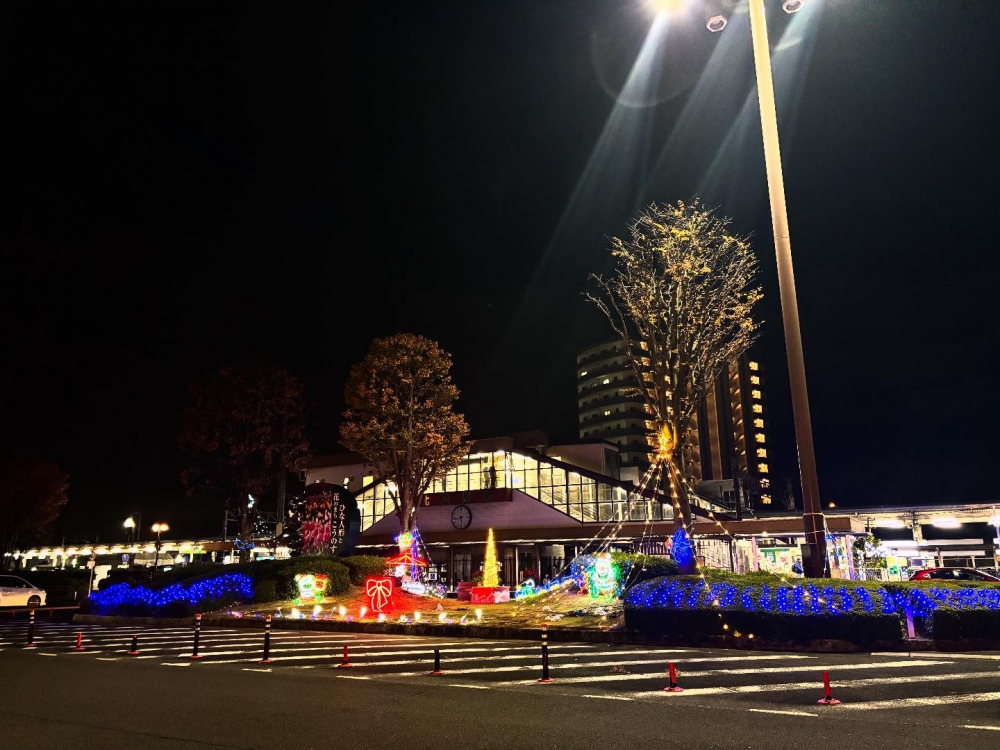 ✨🌙北鴻巣駅東口　イルミネーション🌙✨
