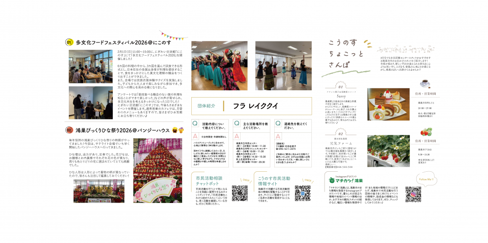 こうのすNEWS 3月号 中面