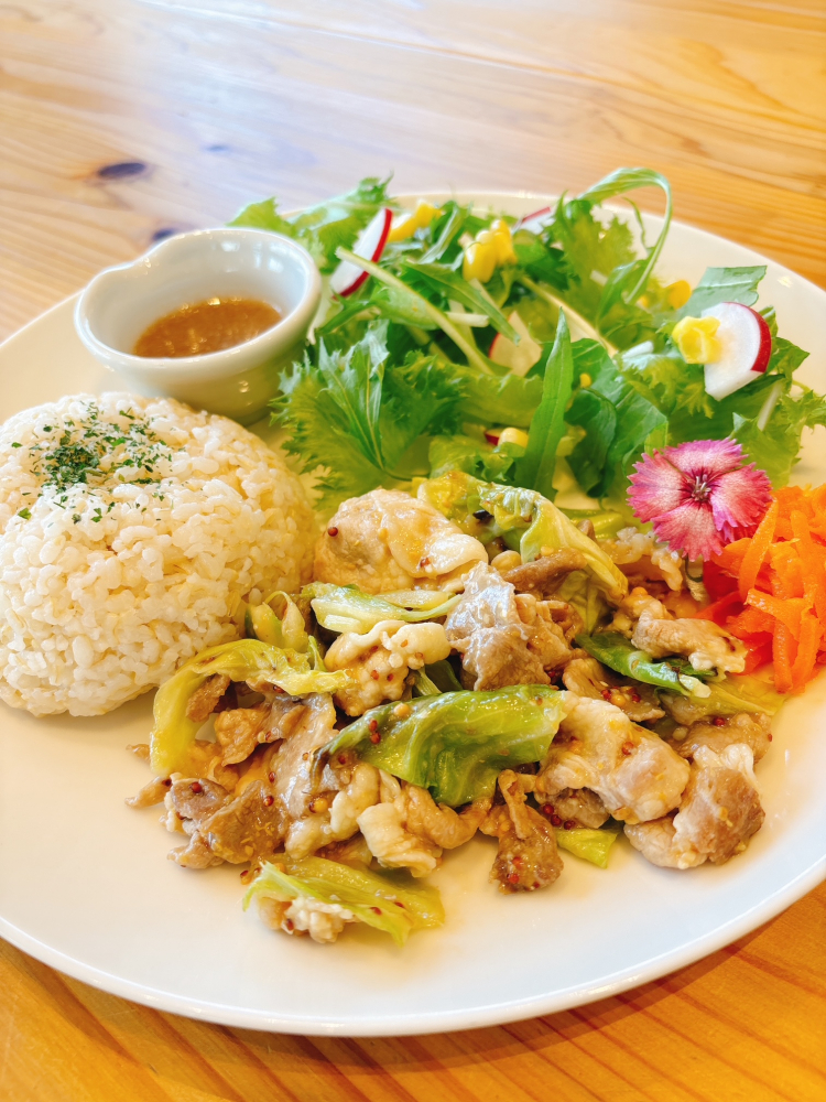 4月の月替わりにこのすプレートランチのご紹介　【鴻巣市にぎわい交流館】