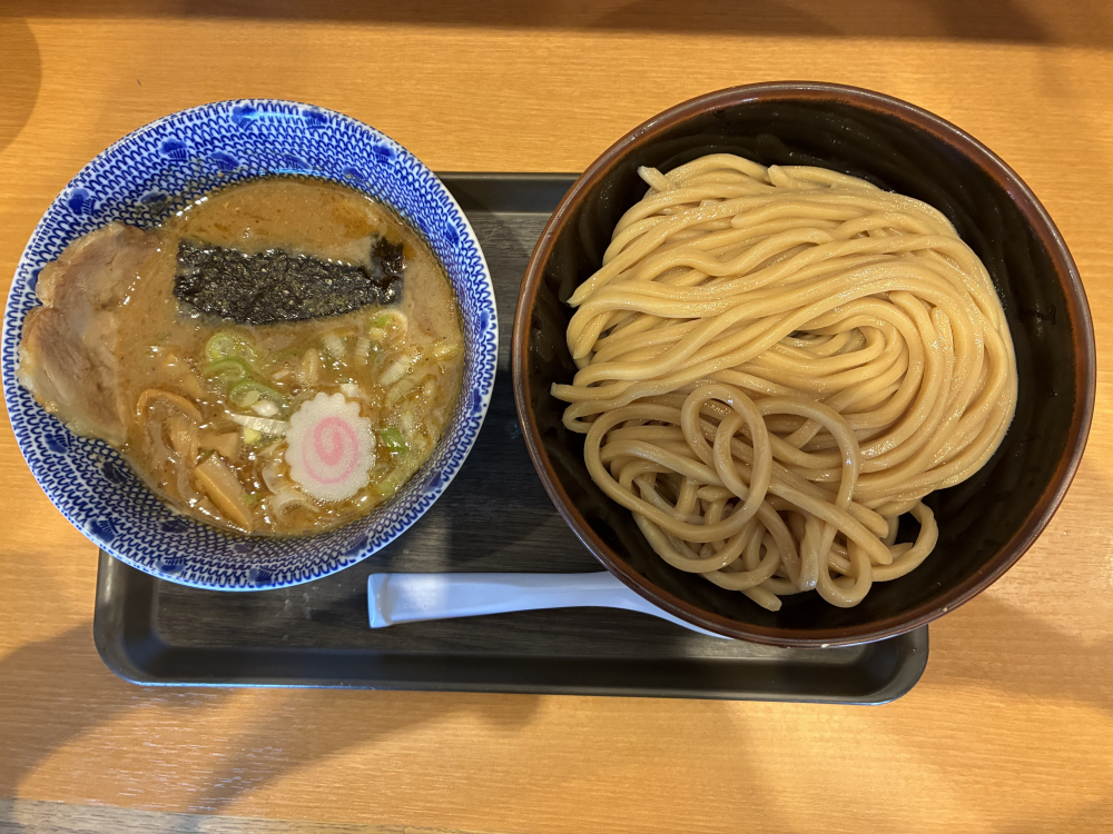 【実食レポート】 今回は「つけ麺（並）」をいただきました！