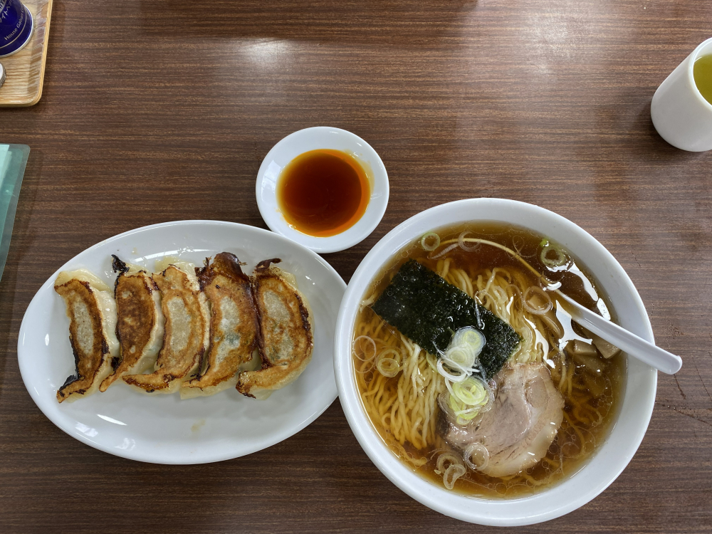 ラーメンと餃子（セット）