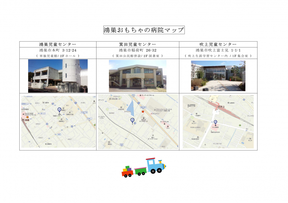 開院場所  マップ