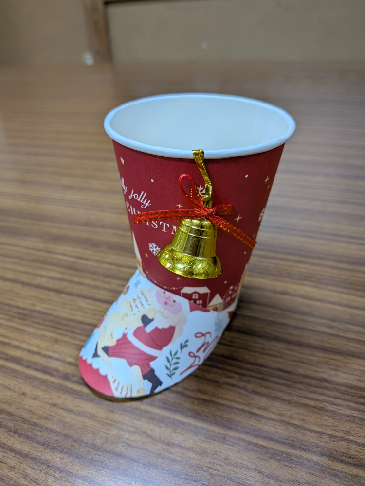 ともだち文庫クリスマス小物作り