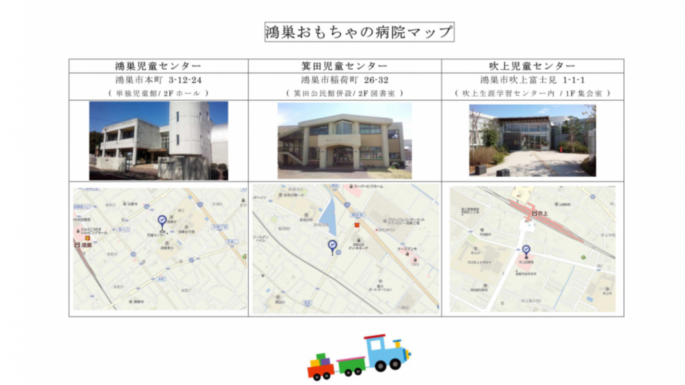 児童センターの地図 マップ