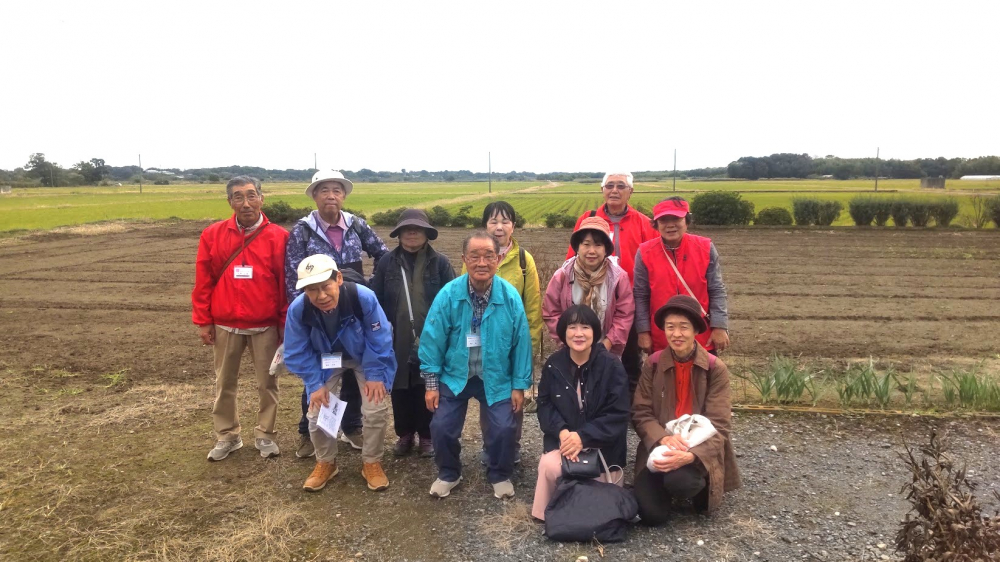 未来大学・観光ボランティア講座同窓会の皆様/川幅日本一コースご案内（2025/11/2）