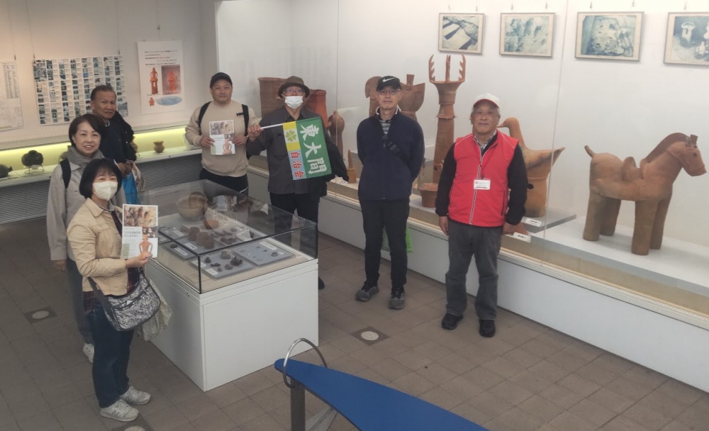 東大間自治会の皆様/埴輪窯跡コースご案内（2025/11/16）