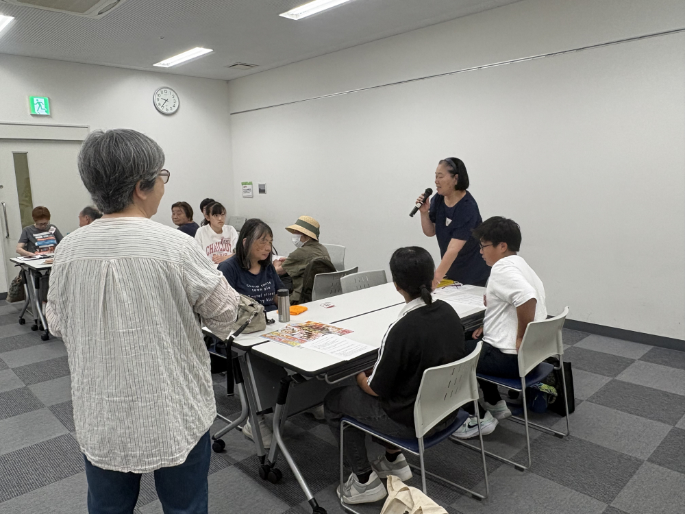 冒頭に全員で自己紹介